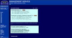 Desktop Screenshot of managementservice.sk