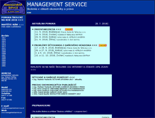 Tablet Screenshot of managementservice.sk